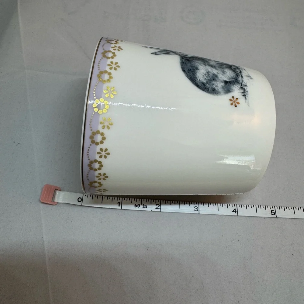 SPODE MEADOW LANE Mugs Set of 4 Rabbit Design Easter - Picture 10 of 11